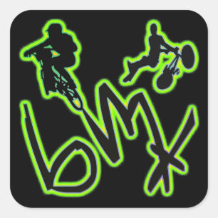 BMX VIERKANTE STICKER