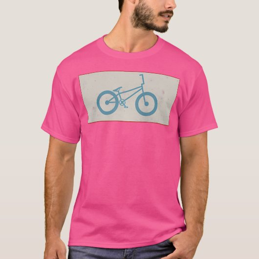 BMX voor Jongens Meisjes Fietsers Baseball T-shirt (Voorkant)