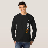 BMX voor kinderen van alle leeftijden met een spec T-shirt (Voorkant volledig)