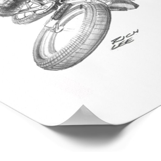 BMXart16largeGG Poster (Hoek)