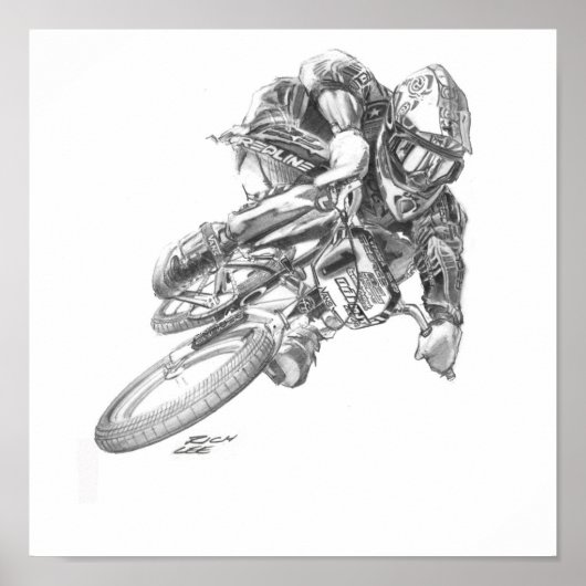 BMXart16largeGG Poster (Voorkant)