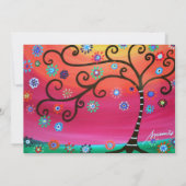 B'nai Mitzvah Kaart (Achterkant)