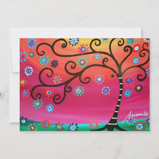 B'nai Mitzvah Kaart (Achterkant)