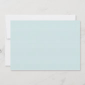 B'nai Mitzvah Novitie Twins Tree of Life Blue Kaart (Achterkant)