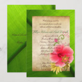 B'nai Mitzvah voor Lisa (optie 2) Kaart (Voorkant / Achterkant)