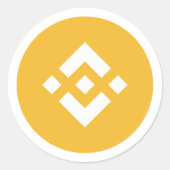 BNB Binance sticker (Voorkant)