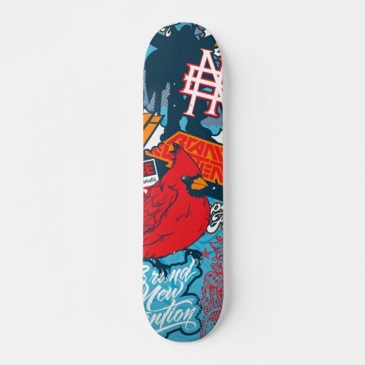 BNI Artist Mash Persoonlijk Skateboard (Voorkant)