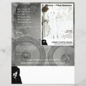 Bnice Debut Flyers (Achterkant)