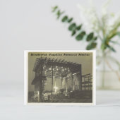 bnlreactor3, Brookhaven Graphite Research Reactor Briefkaart (Staand voorkant)