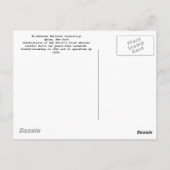 bnlreactor3, Brookhaven Graphite Research Reactor Briefkaart (Achterkant)