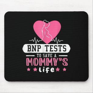 BNP test om het leven van een moeder te redden Muismat