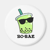 Bo-bae Grappige Boba Theepin Magneet (Voorkant)