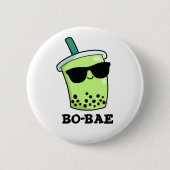 Bo-bae Grappige Boba Theepin Ronde Button 5,7 Cm (Voorkant)