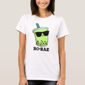 Bo-bae Grappige Boba Theepin T-shirt (Voorkant)