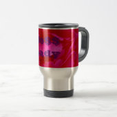 Bo$$ Dame, Reisbeker met Roze Bloem (Voorkant rechts)