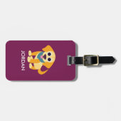 Bo de Dog Bagagelabel (Voorkant horizontaal)