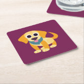 Bo de Dog Kartonnen Onderzetters (Schuin)