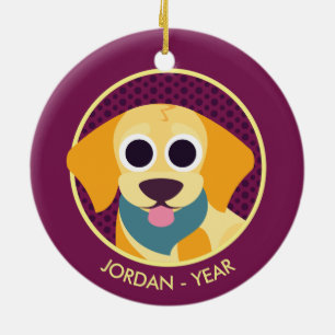 Bo de Dog Keramisch Ornament