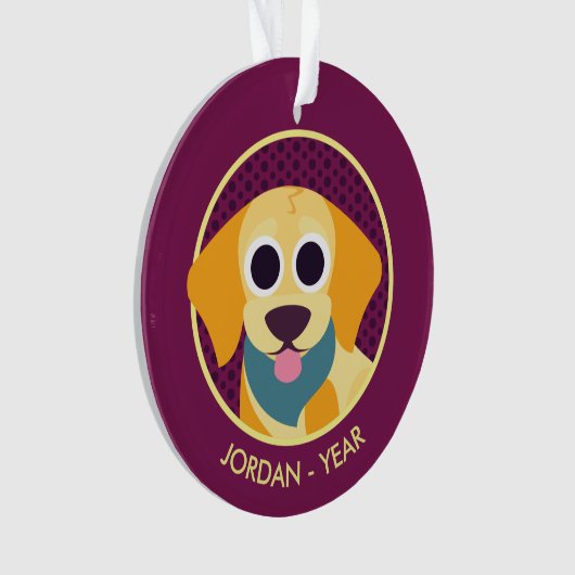 Bo de Dog Ornament (voorkant)
