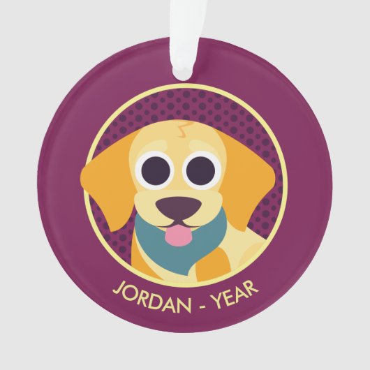 Bo de Dog Ornament (voorkant)