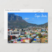 bo kaap cape briefkaart (Voorkant / Achterkant)