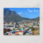 bo kaap cape briefkaart (Voorkant)