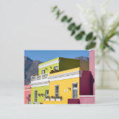 Bo-Kaap Houses Kaapstad Briefkaart (Staand voorkant)
