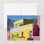Bo-Kaap Houses Kaapstad Briefkaart (Voorkant / Achterkant)