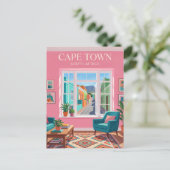 Bo-Kaap interieur Zuid-Afrika Briefkaart (Staand voorkant)