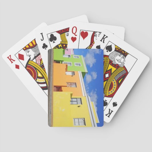 Bo-Kaap, Kaapstad, Zuid-Afrika Pokerkaarten (Achterkant)