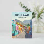 Bo-Kaap Zuid-Afrika Briefkaart (Staand voorkant)