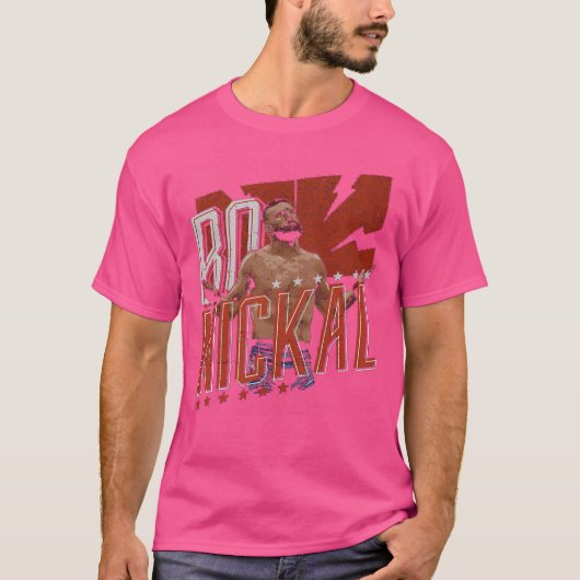 Bo Nickal Shrug T-shirt (Voorkant)