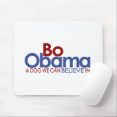 Bo Obama de Dog Muismat (Met muis)