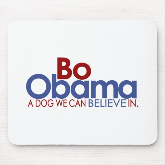 Bo Obama de Dog Muismat (Voorkant)