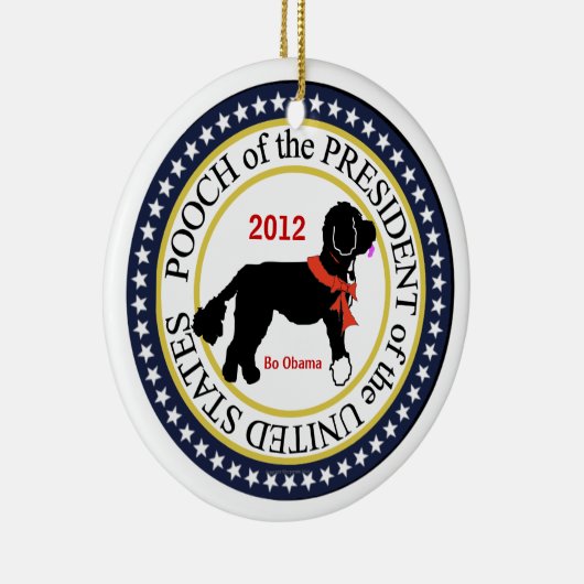 Bo Obama Holiday Ornament 2012 (Rechts)