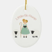 Bo Peep Keramisch Ornament (Voorkant)