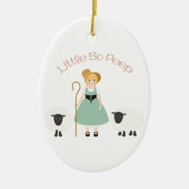 Bo Peep Keramisch Ornament