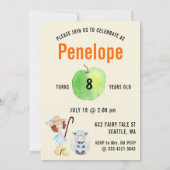 BO PEEP KINDERKAMER RIJM Woordnaam Collage Kaart (Achterkant)