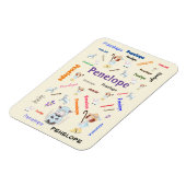 BO PEEP KINDERKAMER RIJM Woordnaam Collage Magneet (Linkerzijde)