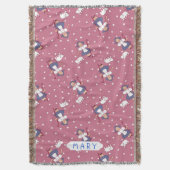 Bo Peep/Mary had een kleine lampdeken Deken (Voorkant Verticaal)