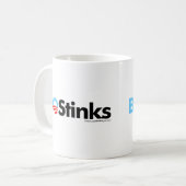 BO Stinkt Grafisch Koffiemok (Voorkant links)