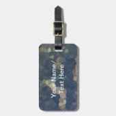 Boa Afbeelding Camouflage Cust. Tekst Bagagelabel (Voorkant verticaal)