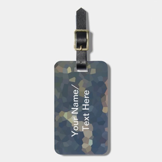 Boa Afbeelding Camouflage Cust. Tekst Bagagelabel (Voorkant verticaal)