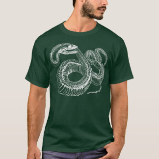 Boa constrictor skelet t-shirt