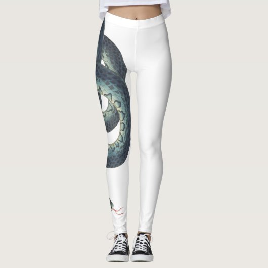 Boa Constrictor Snake Legging (Voorkant)