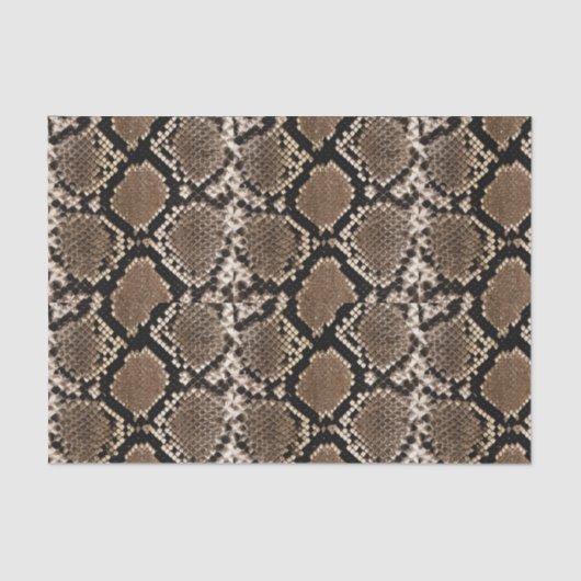 Boa Constrictor Snakeskin-weefselpapier Tissuepapier (Voorkant)