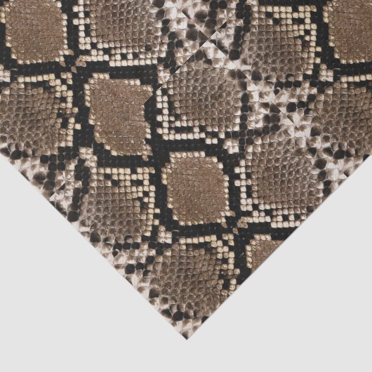 Boa Constrictor Snakeskin-weefselpapier Tissuepapier (Detail)
