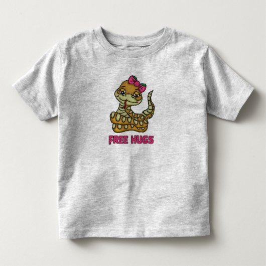 Boa in een boog kinder shirts (Voorkant)