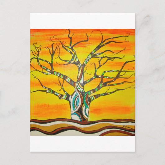 Boab Gold 2 Briefkaart (Voorkant)