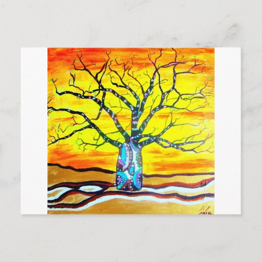 Boab Gold Briefkaart (Voorkant)